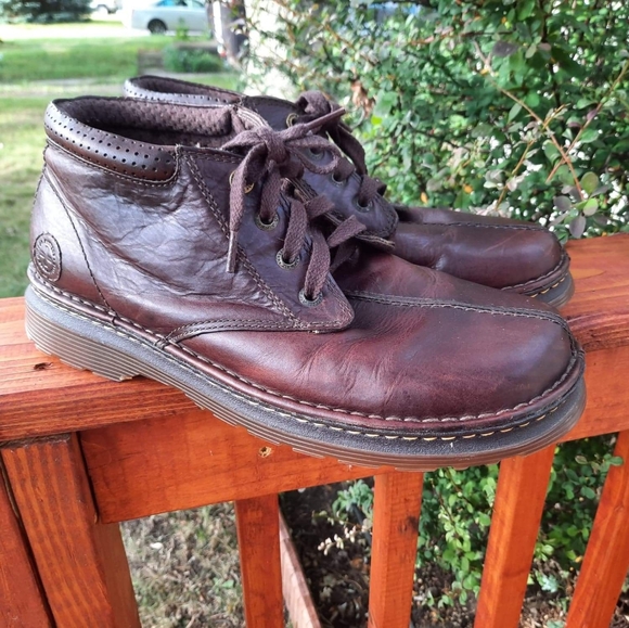 Dr. Martens Other - Vintage Dr. Martens Marty Chukka Suede Lace Up Leather Ankle Boot Size 13 Men's